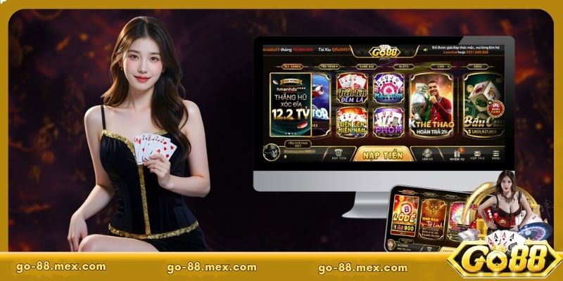 Go88 ứng dụng công nghệ đồ họa 4k sắc nét trong các trò chơi