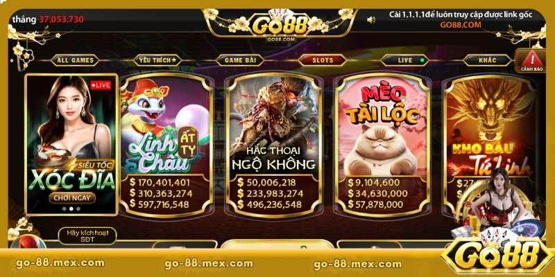Nổ hũ – Thế giới Slots đa sắc màu với tỷ lệ hoàn trả cao